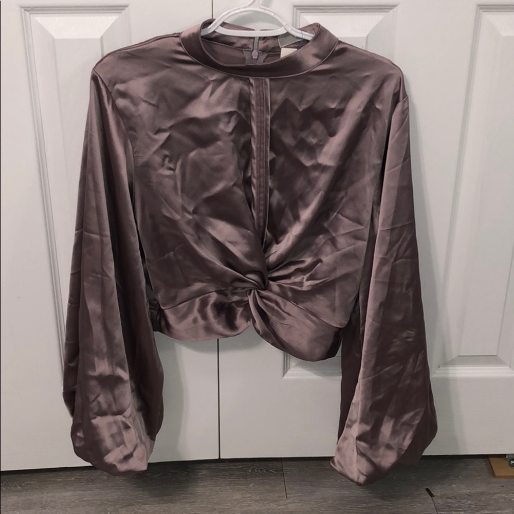 Light purple blouse